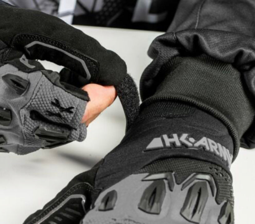 Gants demi-doigts blindés Hardline de l'armée HK (feu Gants demi-doigts blindés Hardline de l'armée HK (feu