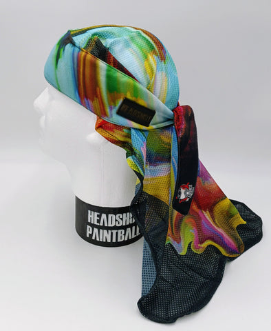Headshot Headwrap - Watercolors