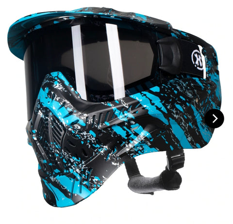 HK Army HSTL Goggle- Fracture Black/Turquoise